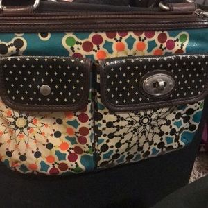 Fossil multi-color purse